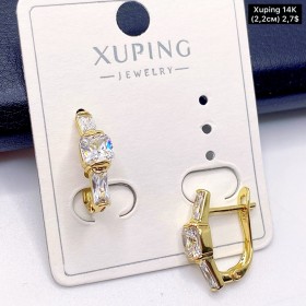 Сережки Xuping14К 10495 (2,2 см.) 